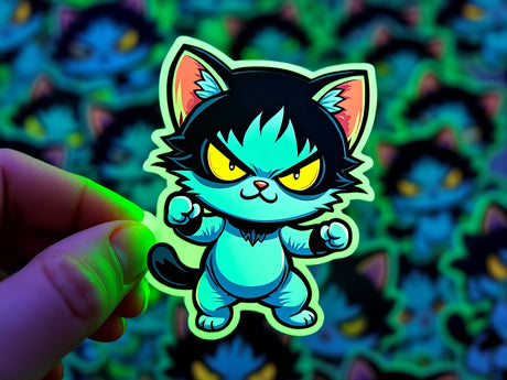 Glow in the Dark Stickers - Stand Out Day and Night!