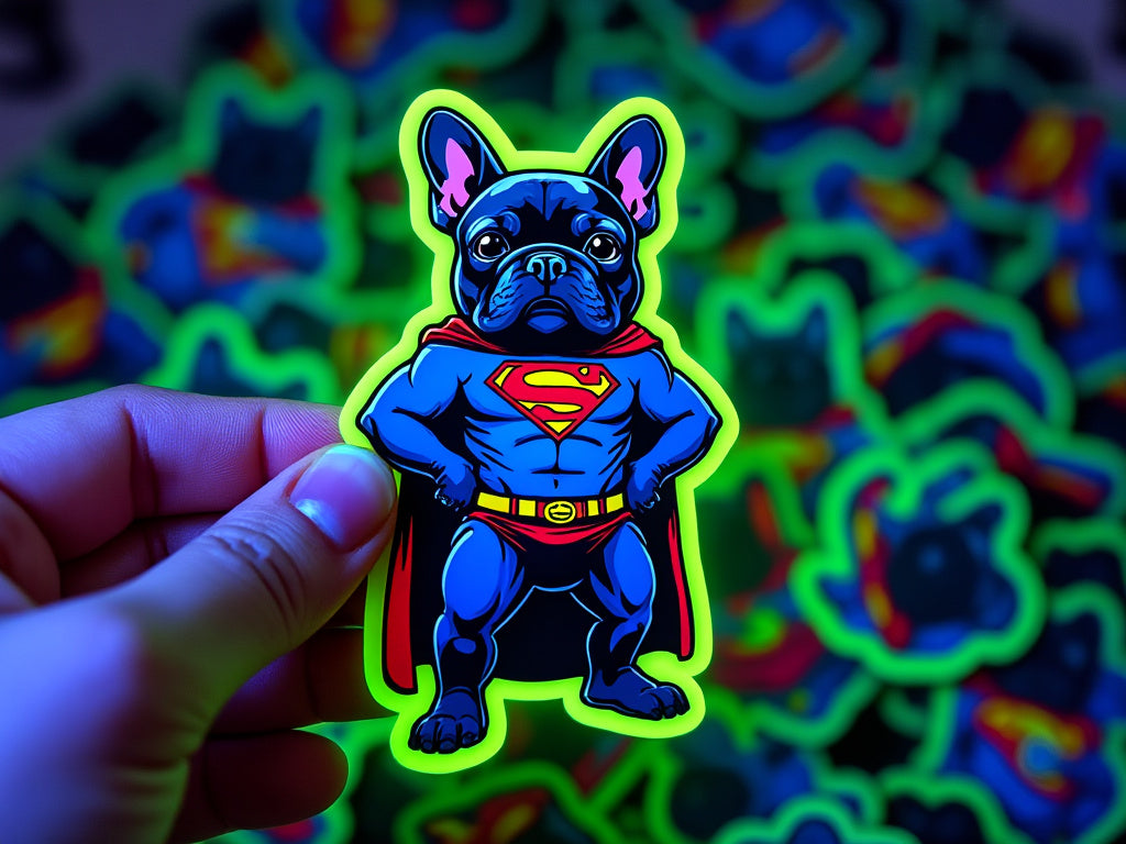 Glow in the Dark Stickers - Stand Out Day and Night!