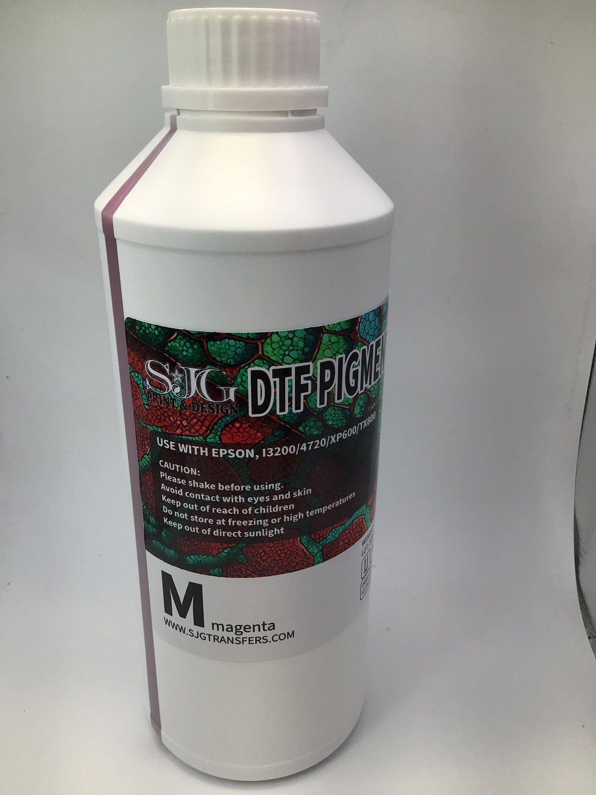 Magenta DTF Ink – 1L Bottle (Rich and Vivid)