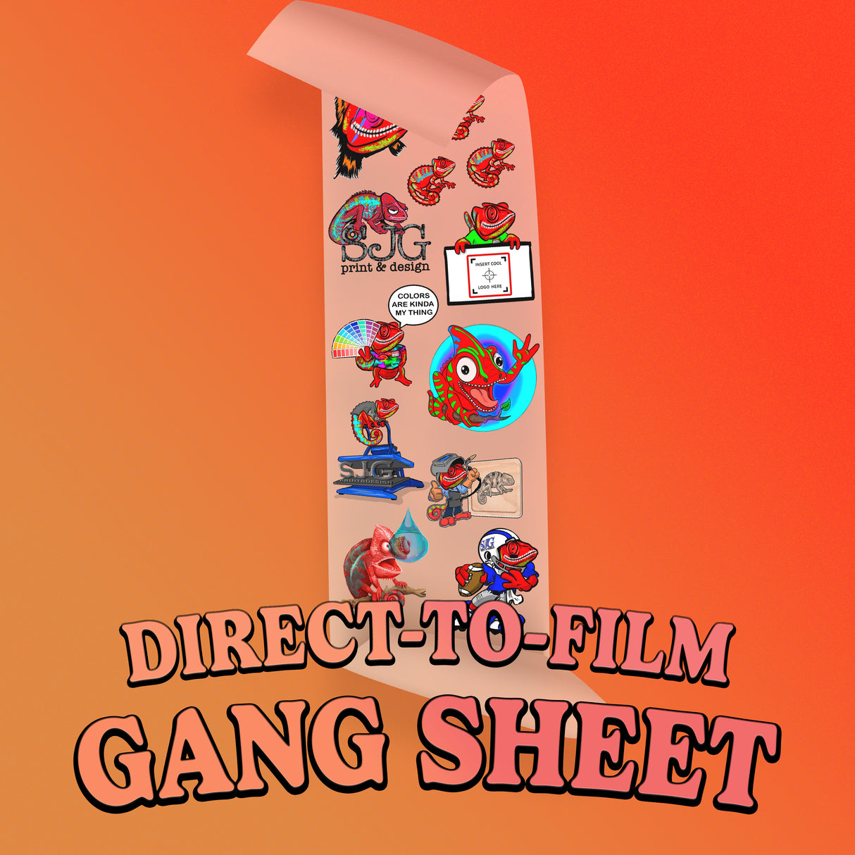 Custom DTF Gang Sheet Builder