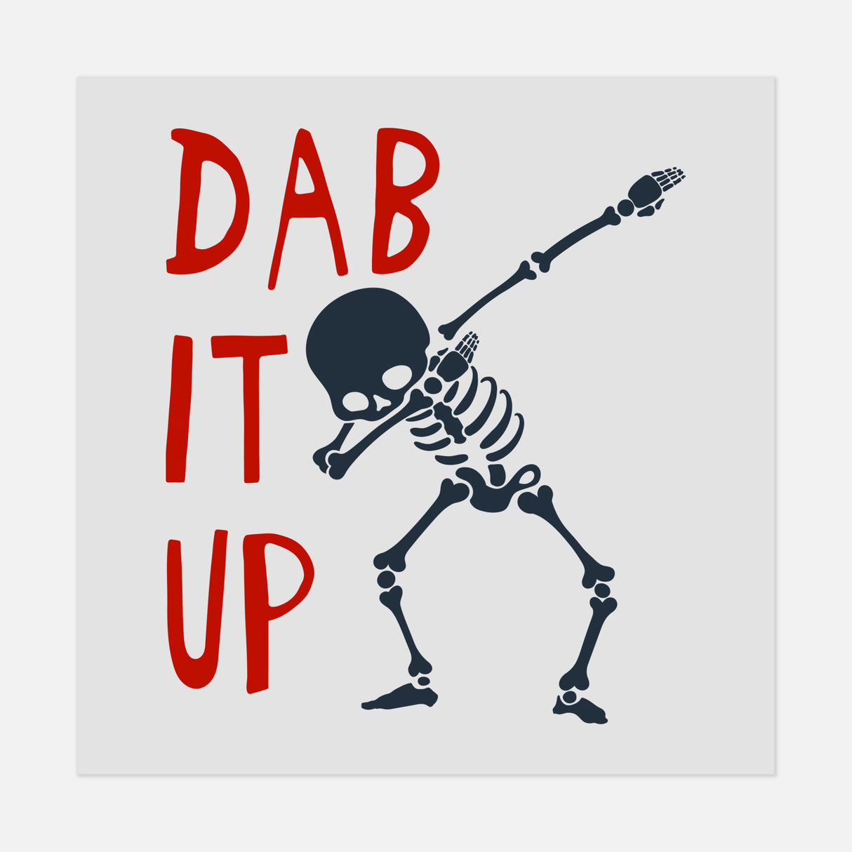 Halloween - Dabbing-Skeleton