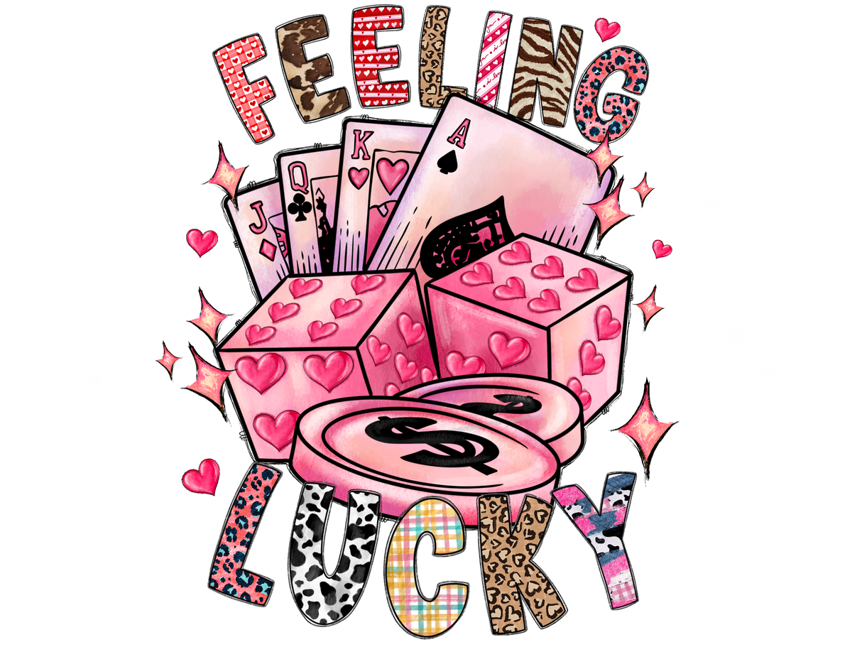 "Feeling Lucky" DTF TRANSFER