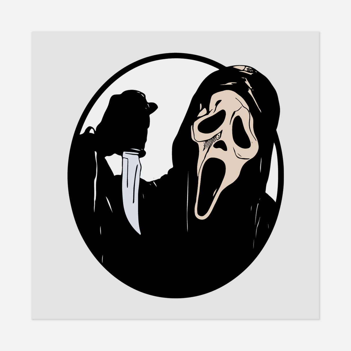 Ghostface_002 DTF Transfer