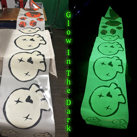 Glow In The Dark DTF By Gang Sheet