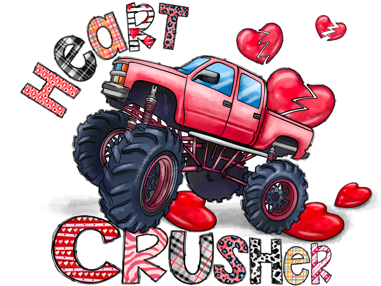 "Heart Crusher" DTF TRANSFER