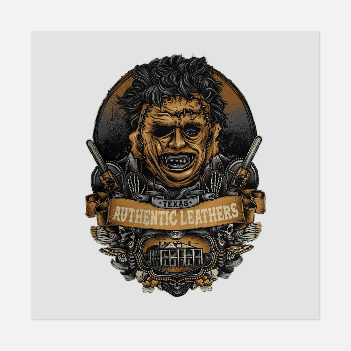 House of Leather DTF Transfer