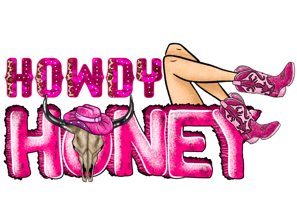 "Howdy Honey" DTF TRANSFER