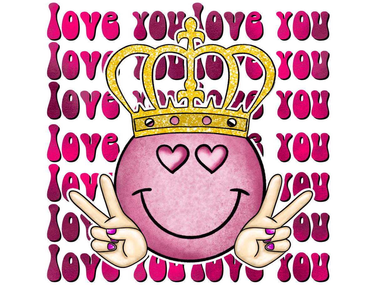 "Love you Love you" DTF TRANSFER