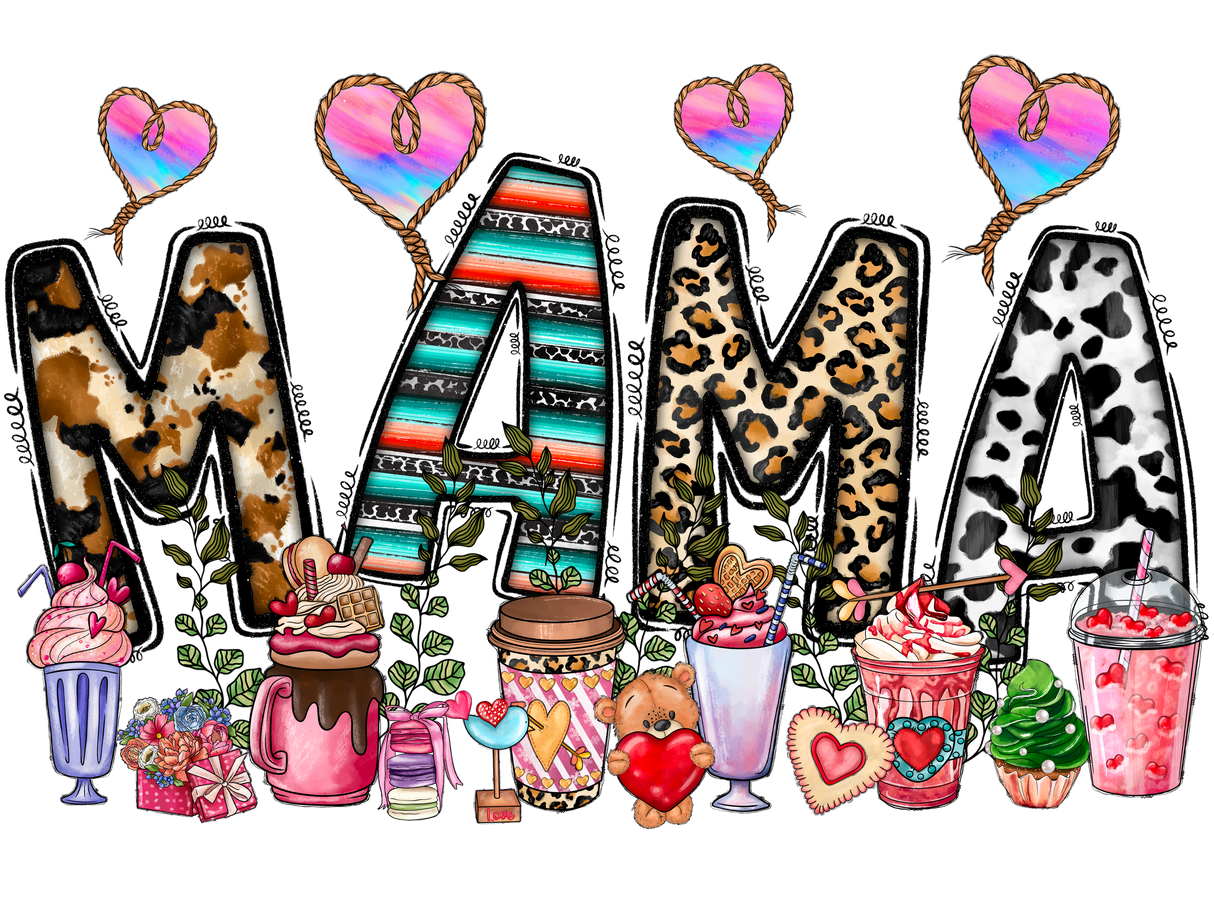 "Mama Valentine" DTF TRANSFER