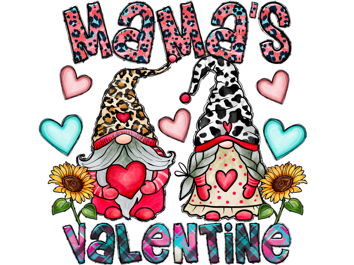 "Mama's Valentine" DTF TRANSFER