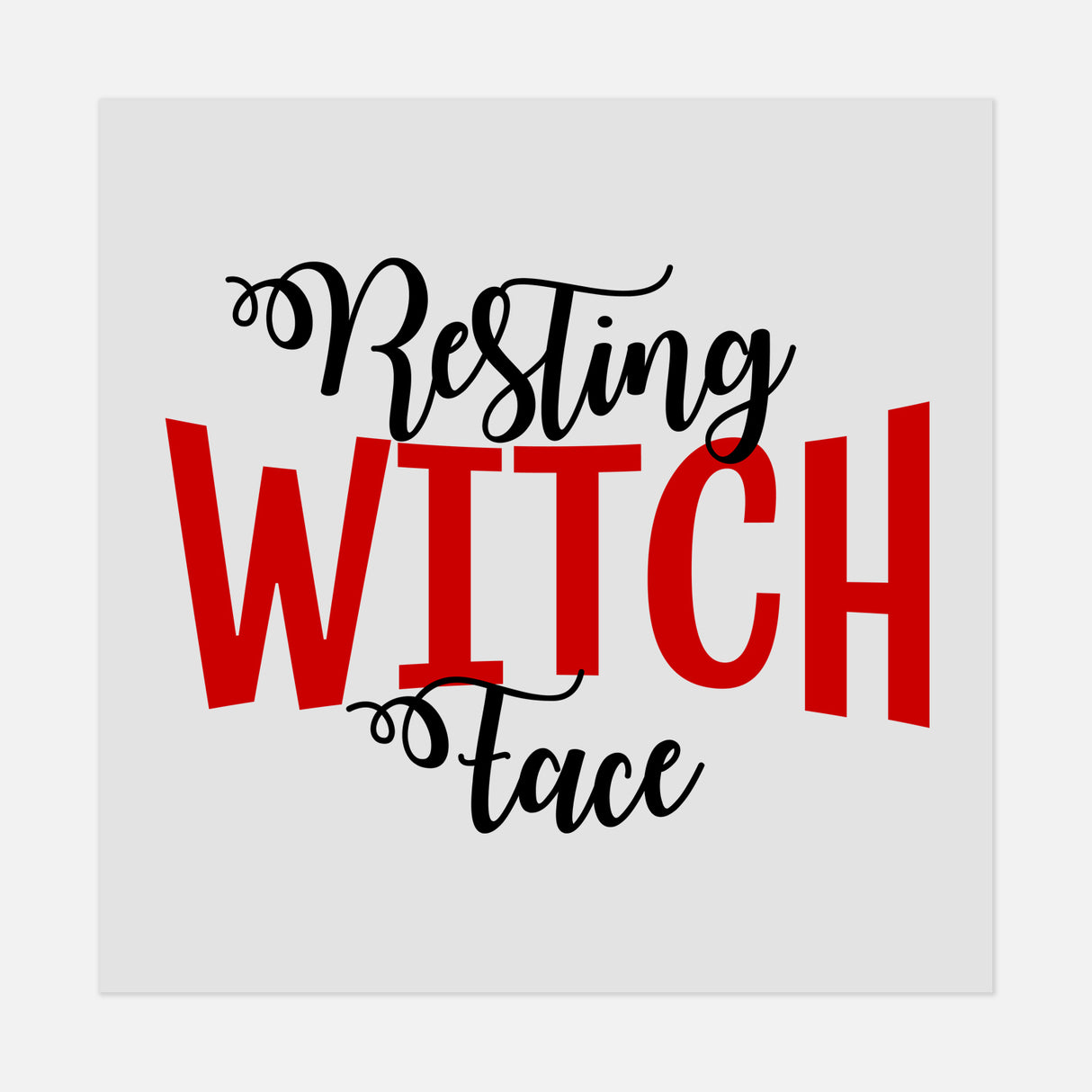 Halloween - Resting-Witch-Face