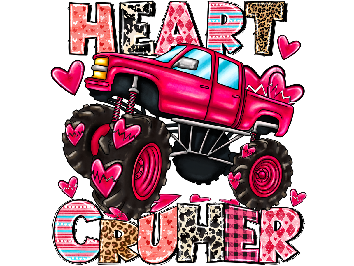 "Heart Crusher" DTF TRANSFER