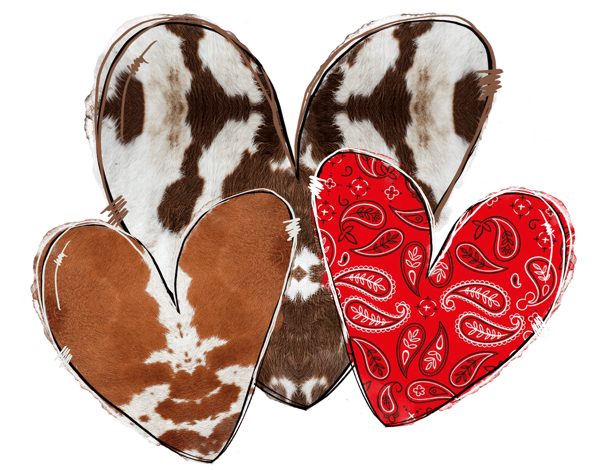 "Heart Heart" DTF TRANSFER