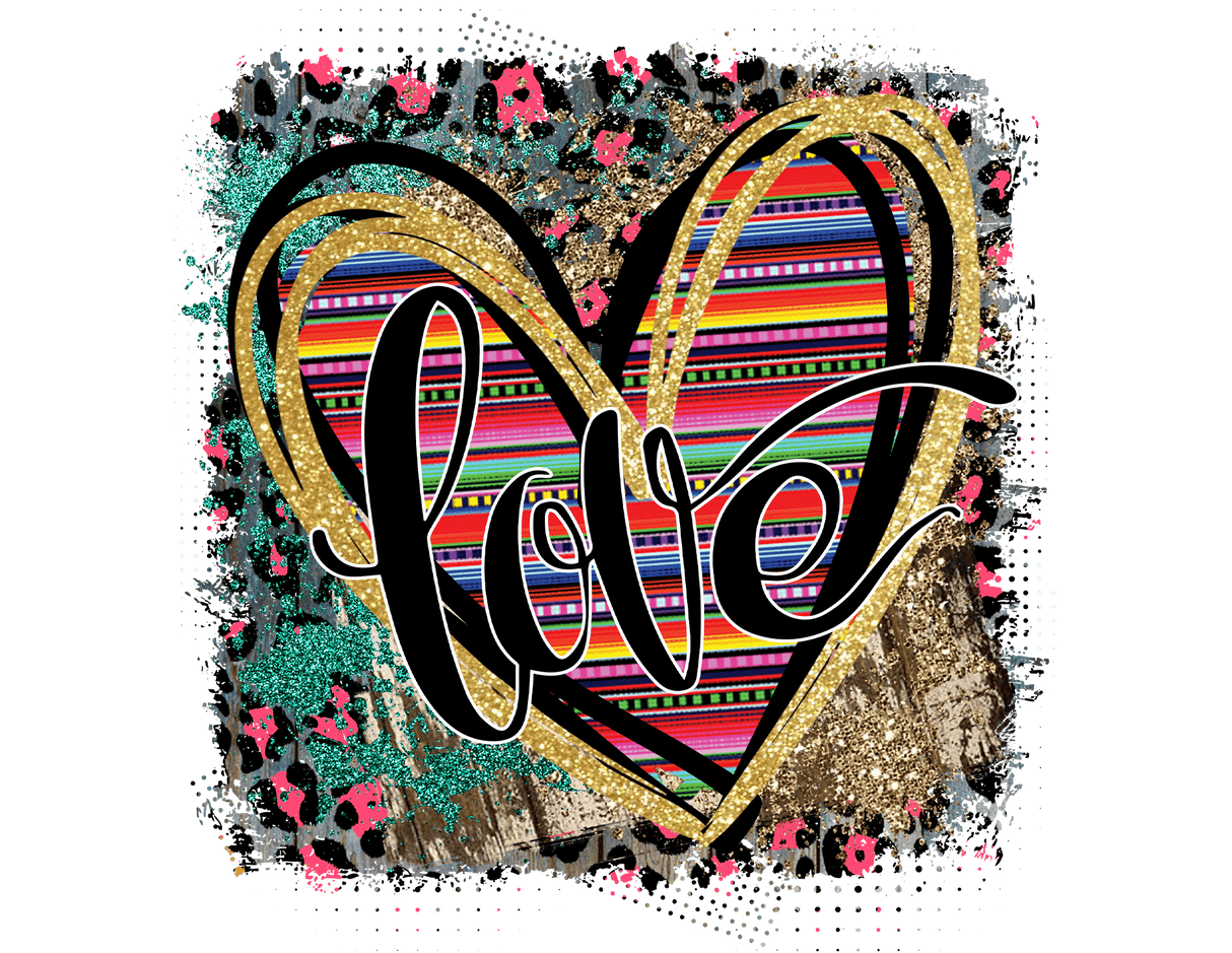 "Portrait Love" DTF TRANSFER