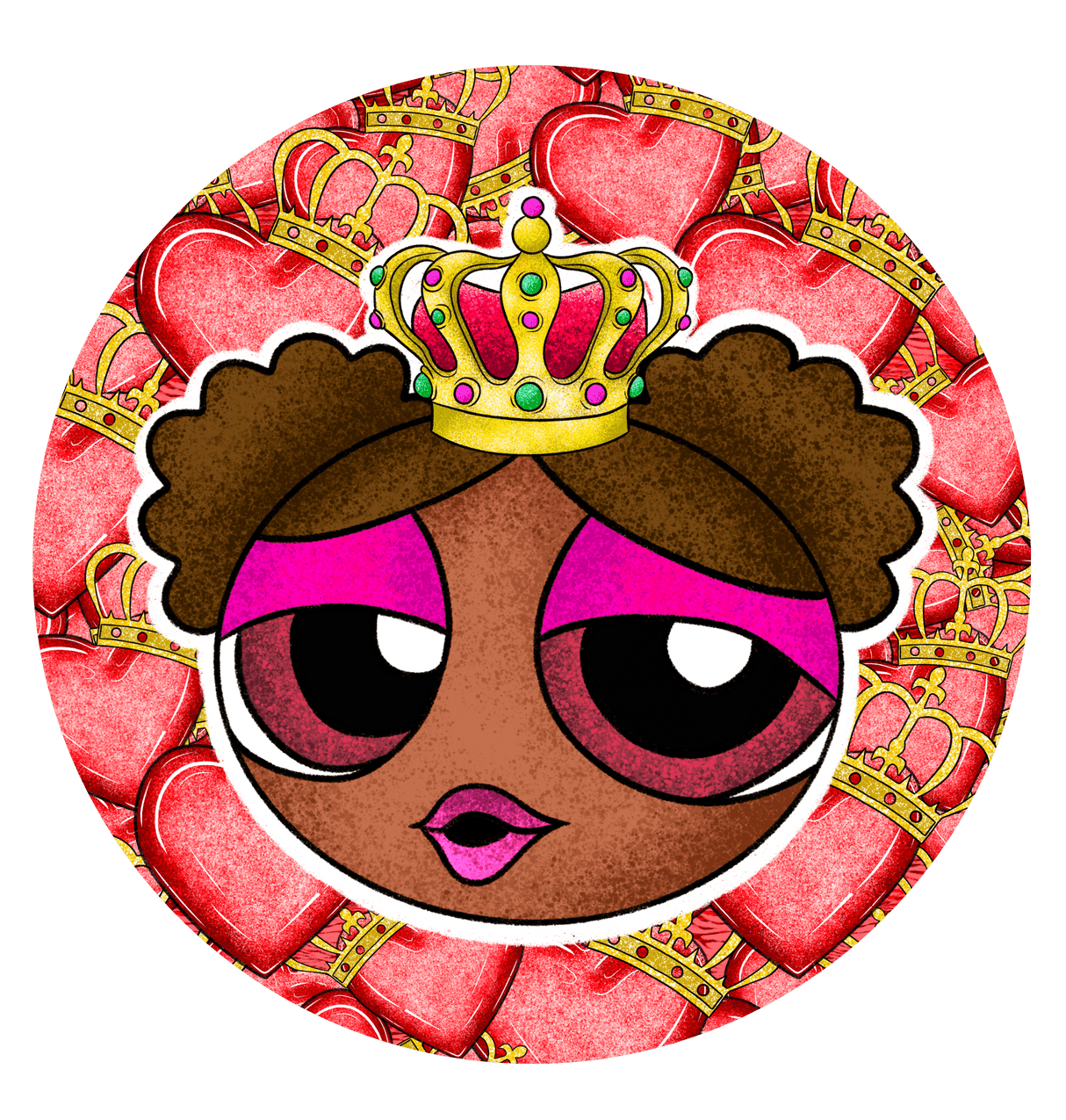 "Queen" DTF TRANSFER