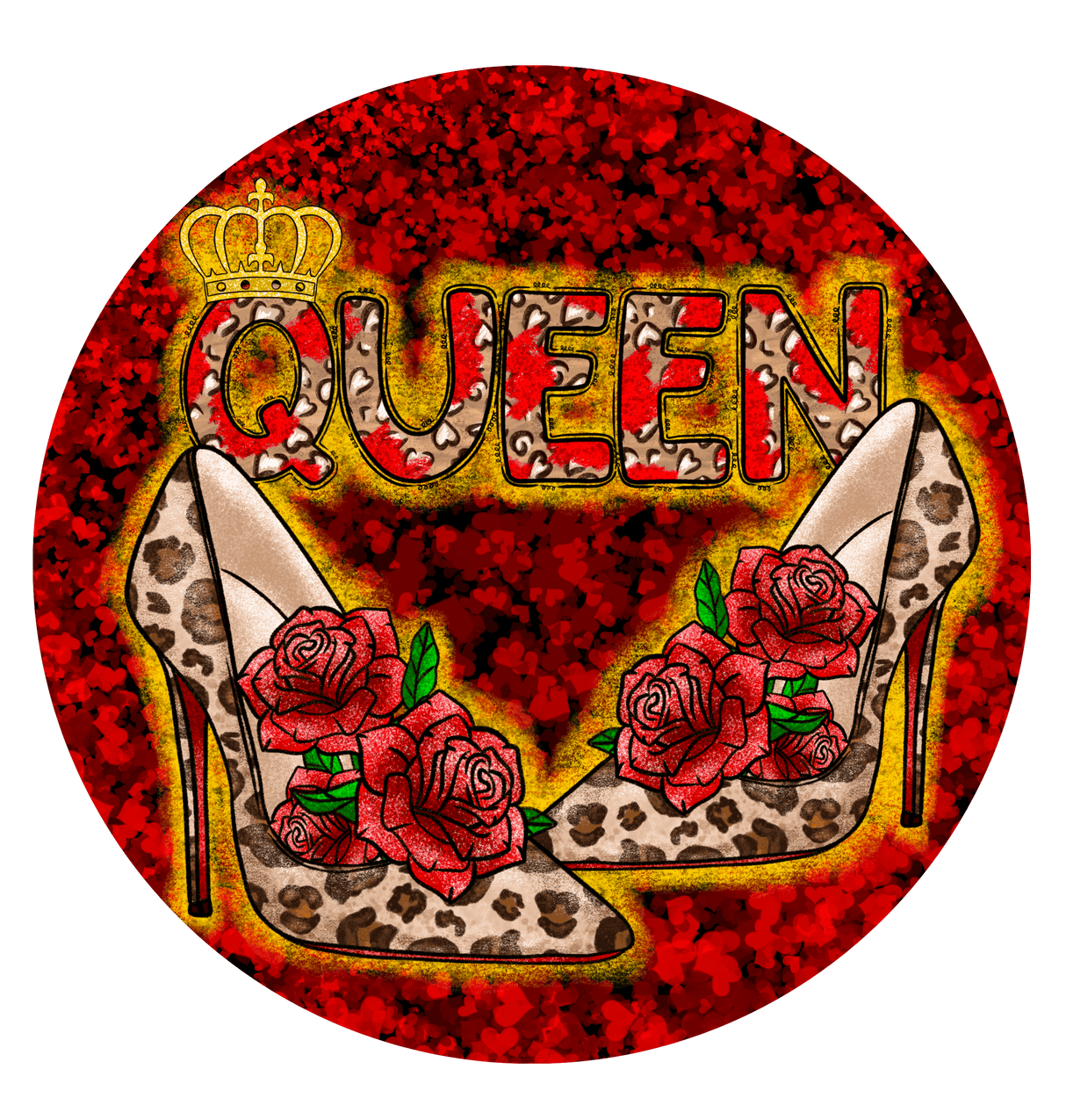 "Queen Shoe" DTF TRANSFER