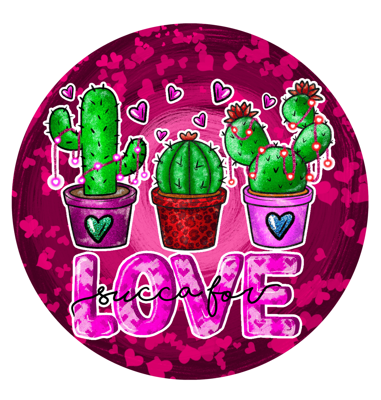 "Succa for LOVE" DTF TRANSFER