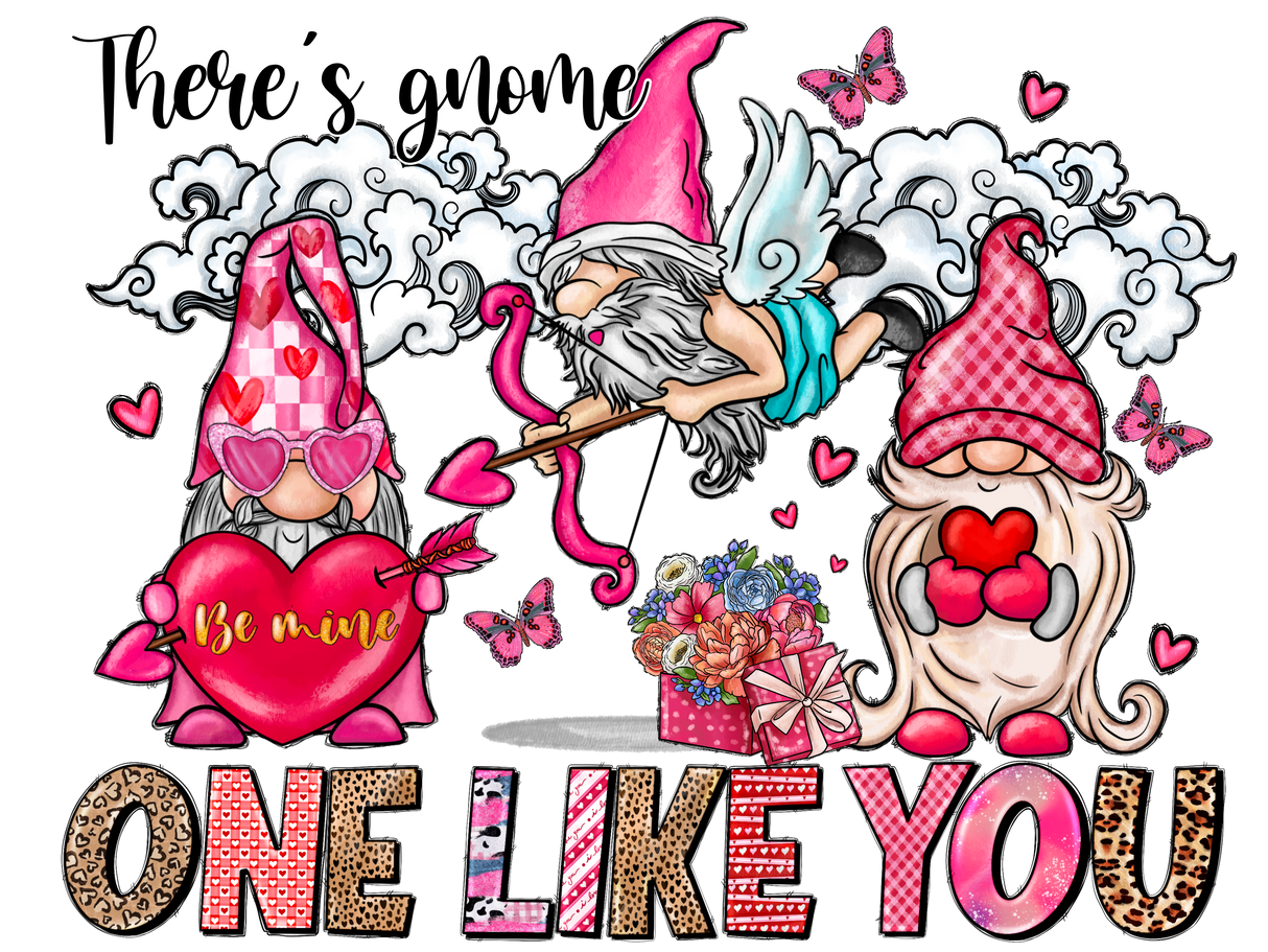 "Theres Gnome One Like You" DTF TRANSFER