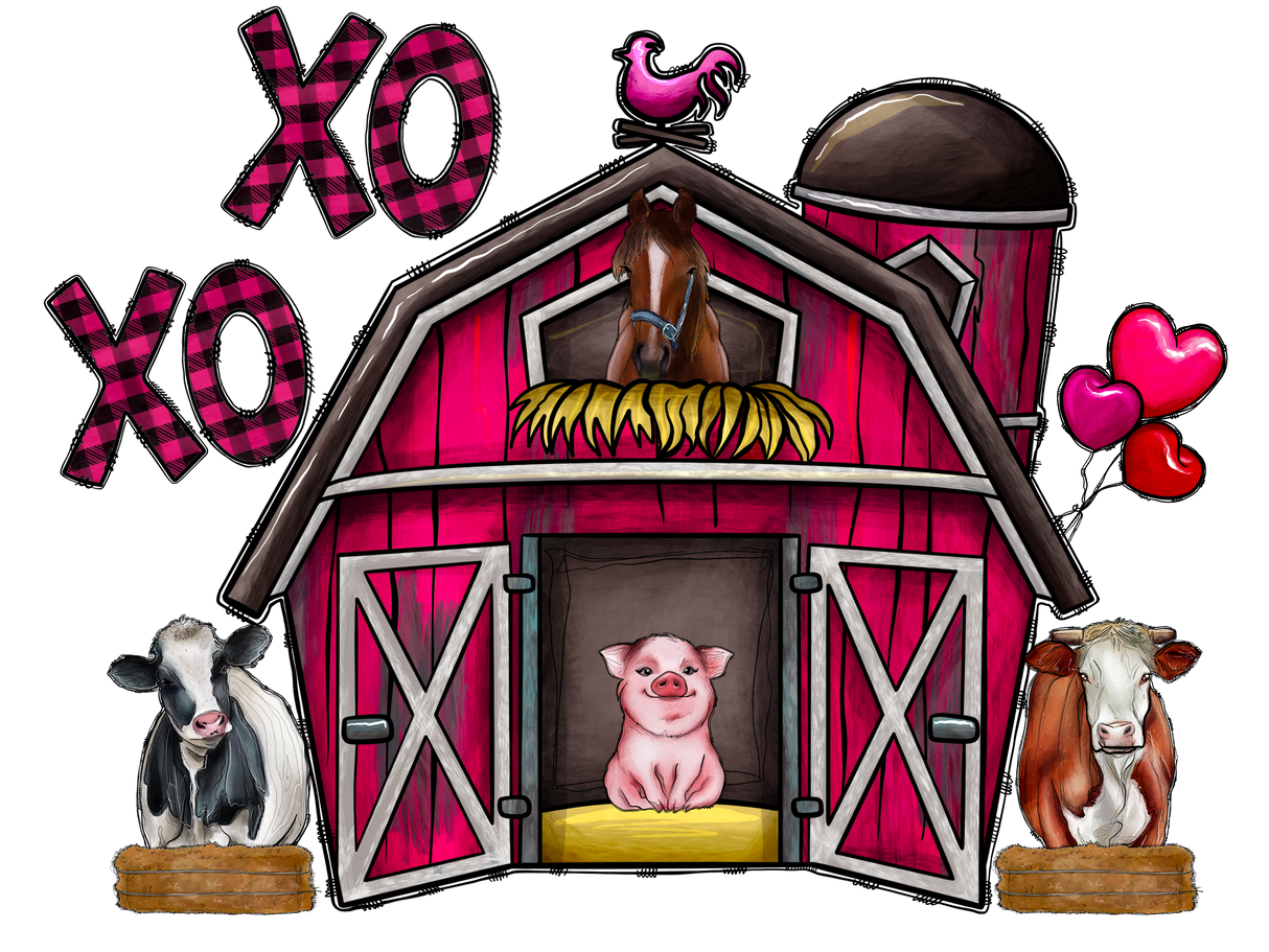 "XOXO Animals" DTF TRANSFER