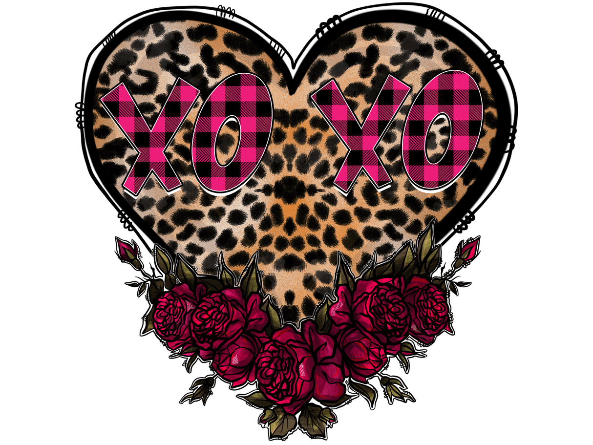 "XOXO Love Valentine" DTF TRANSFER