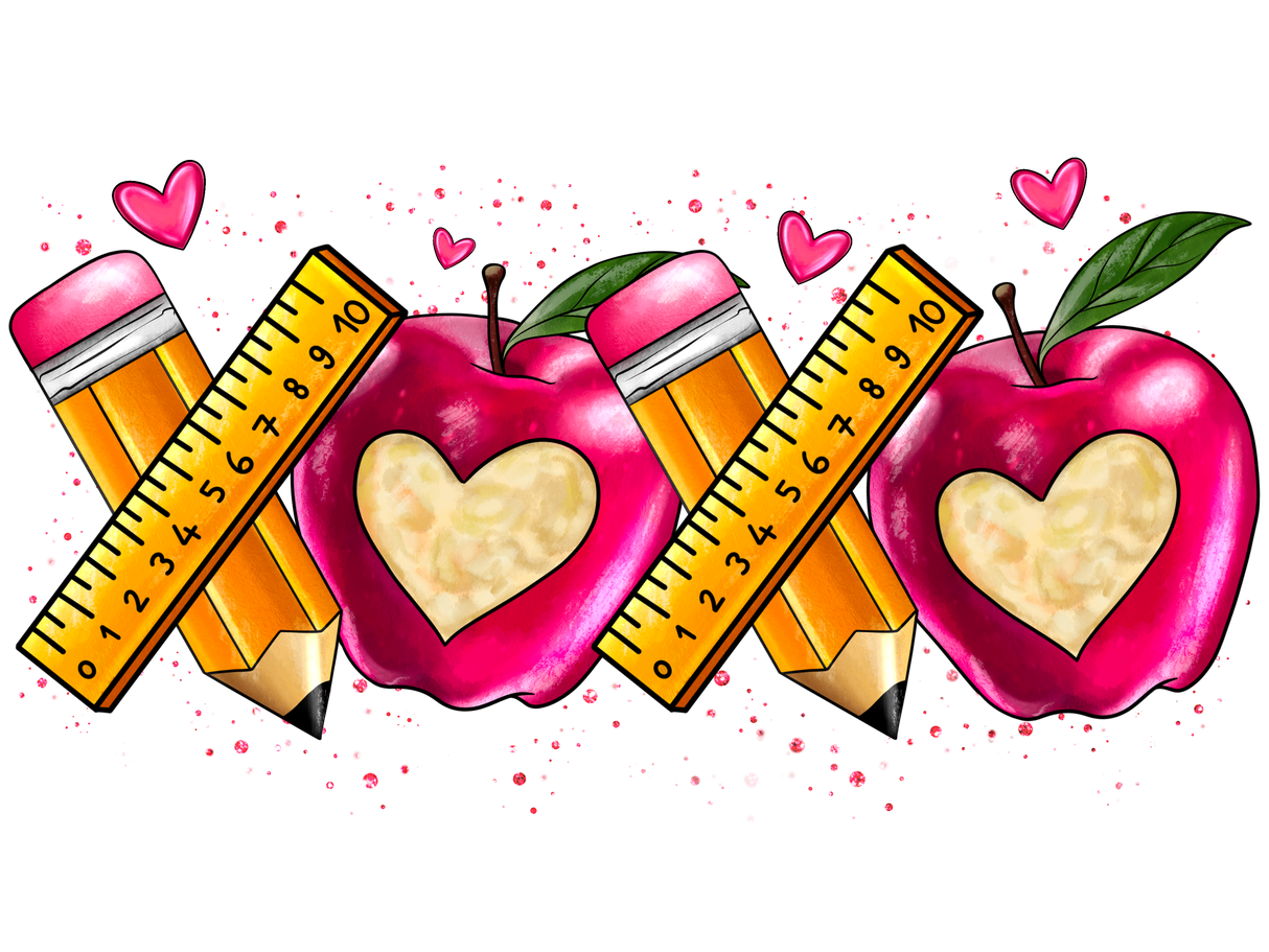 "Xoxo Teacher" DTF TRANSFER