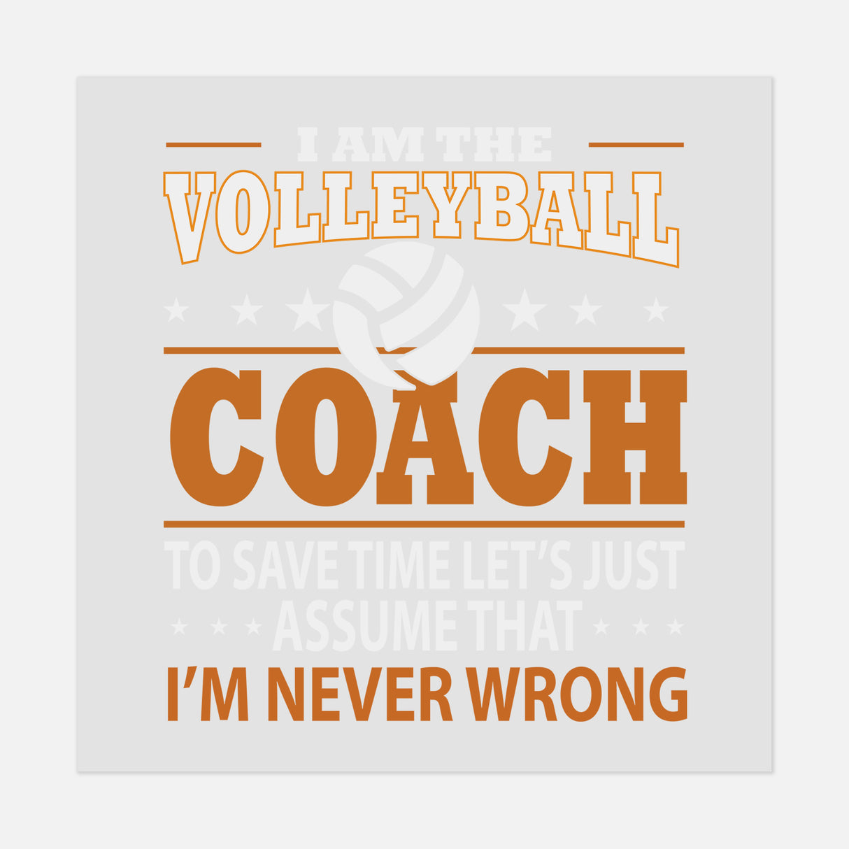 Sports - VOLLEYBALL COACH