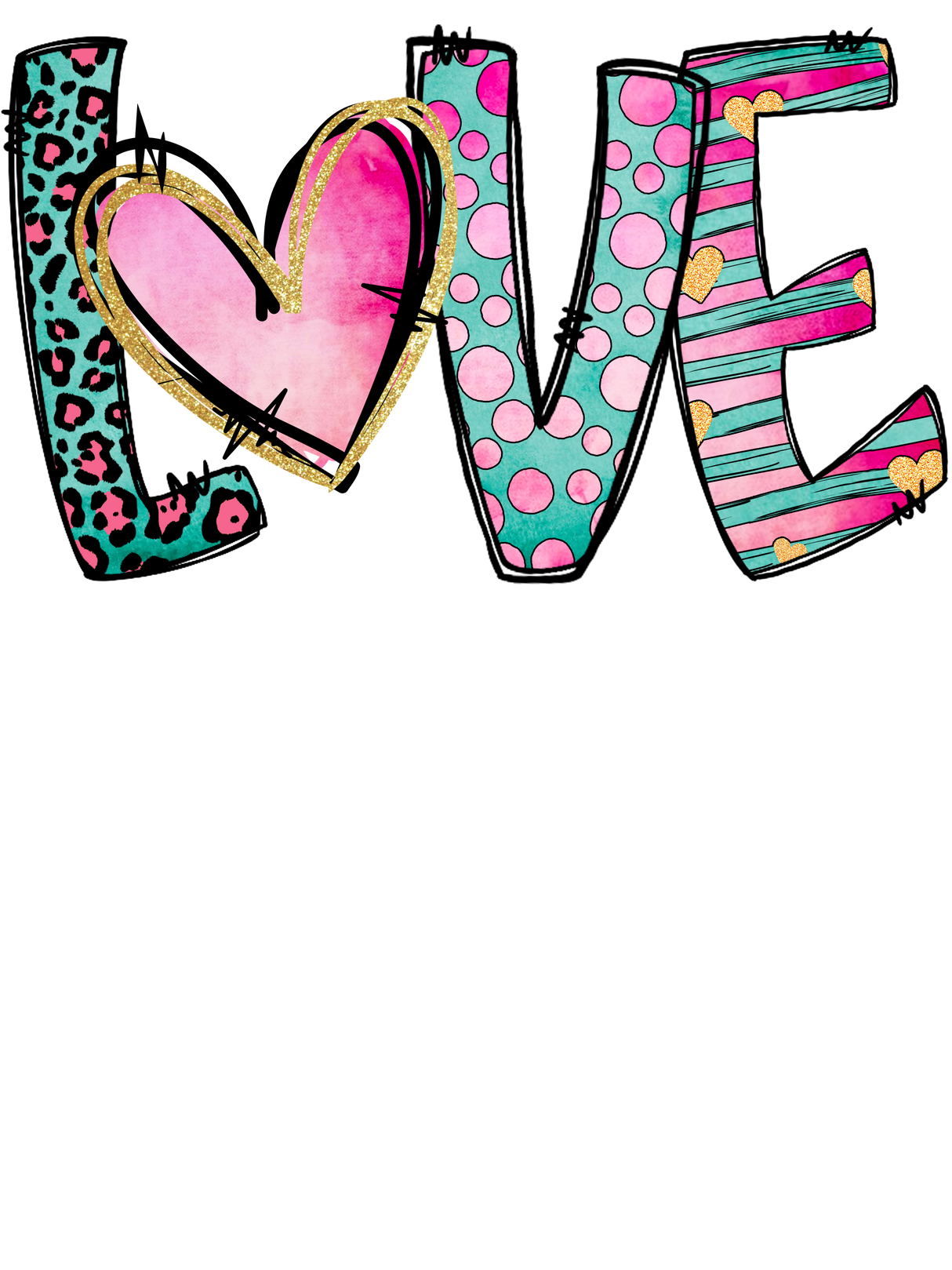 "Valentine Love" DTF TRANSFER