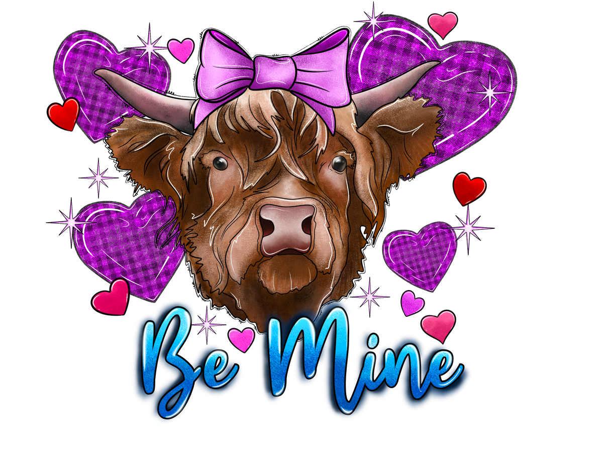 "Be Mine" DTF TRANSFER