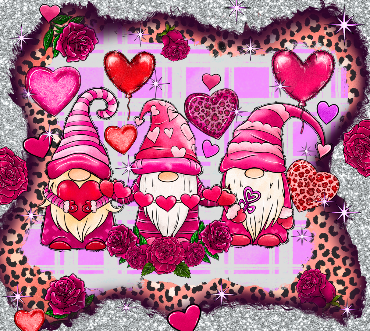 "Valentine Gnome" DTF TRANSFER