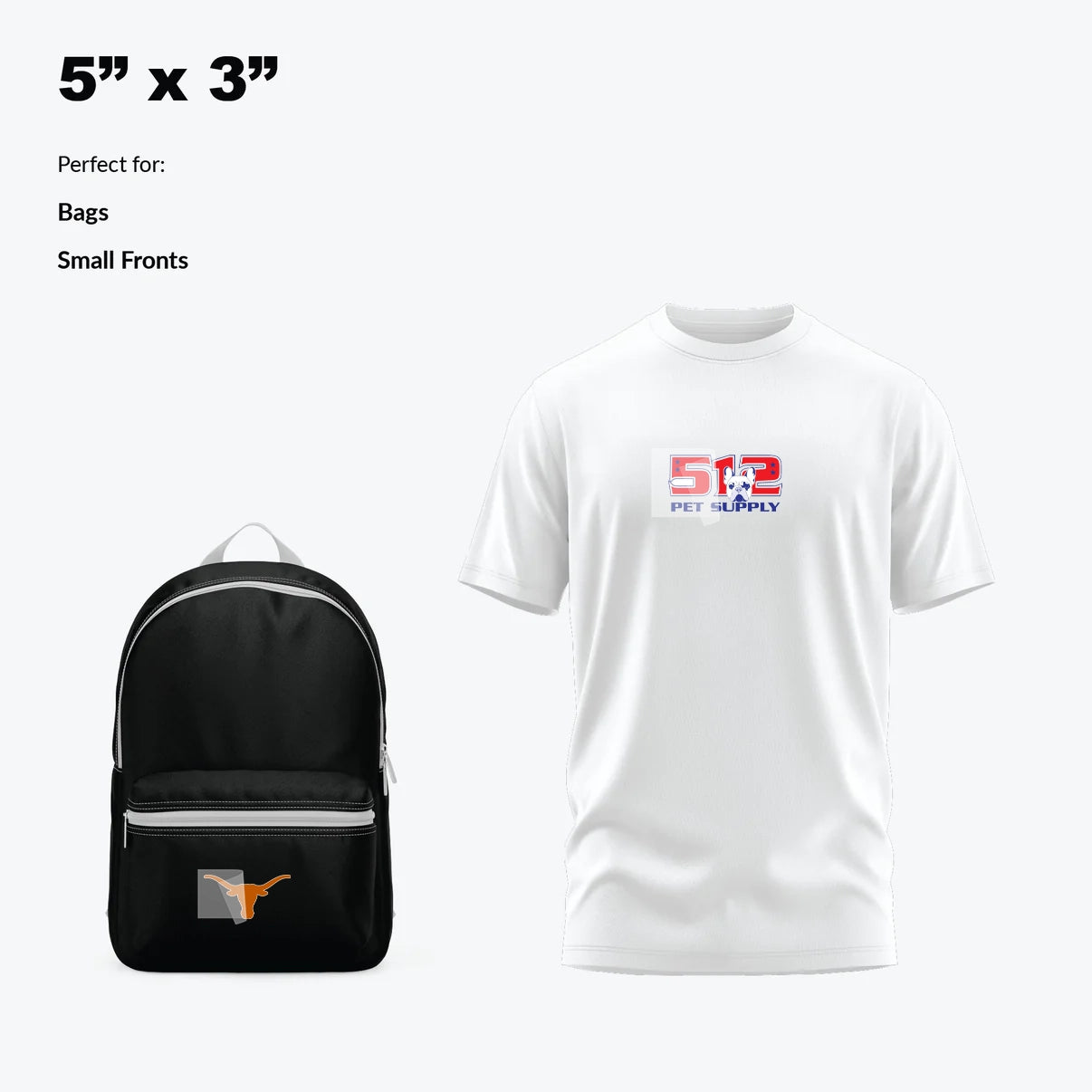 Custom DTF Transfer By Size