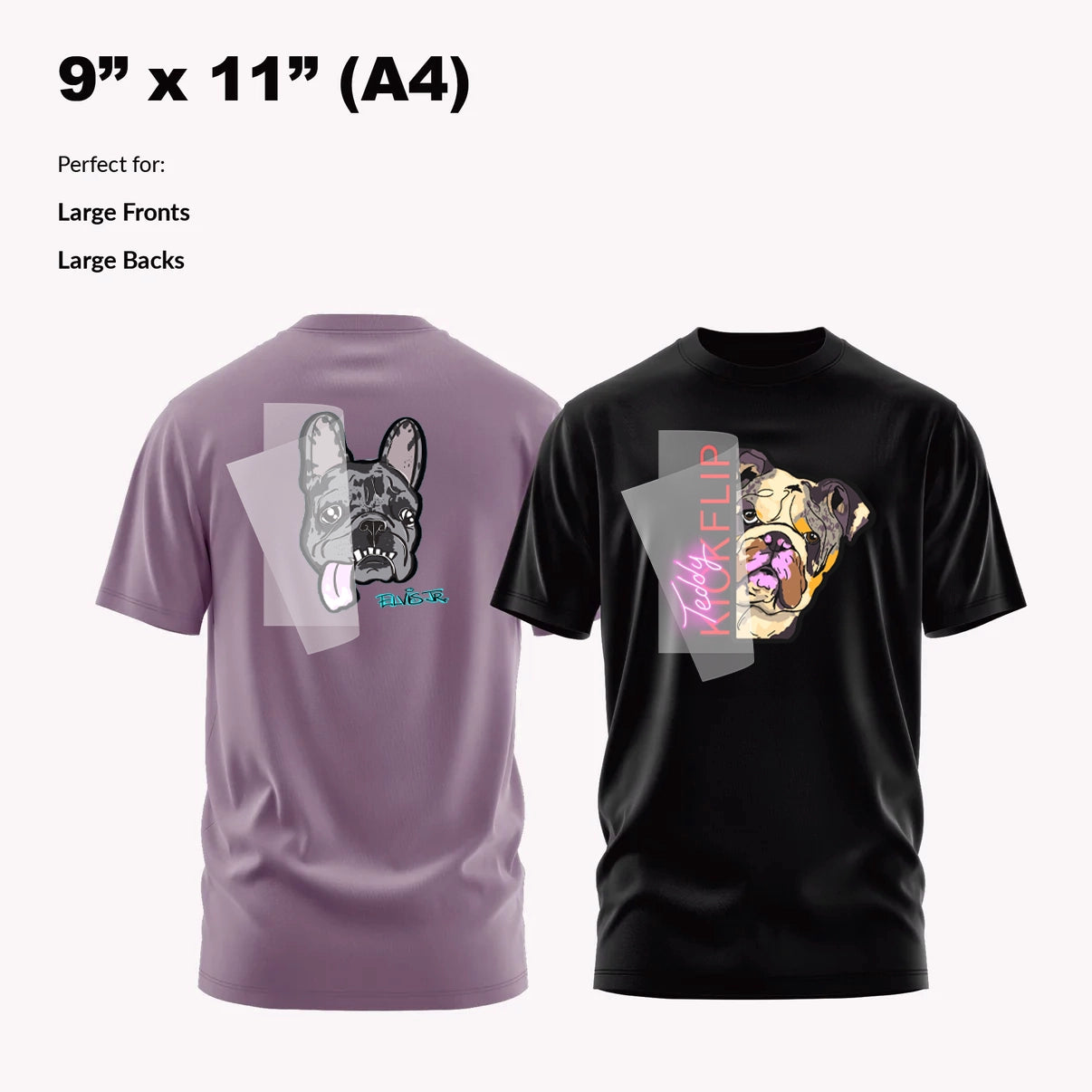 Custom DTF Transfer By Size