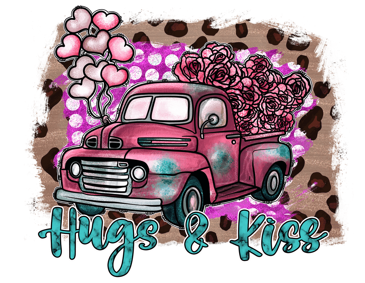 "Hugs & Kiss" DTF TRANSFER