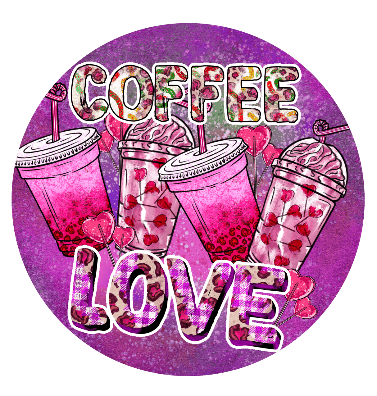 "Coffee Love" DTF TRANSFER