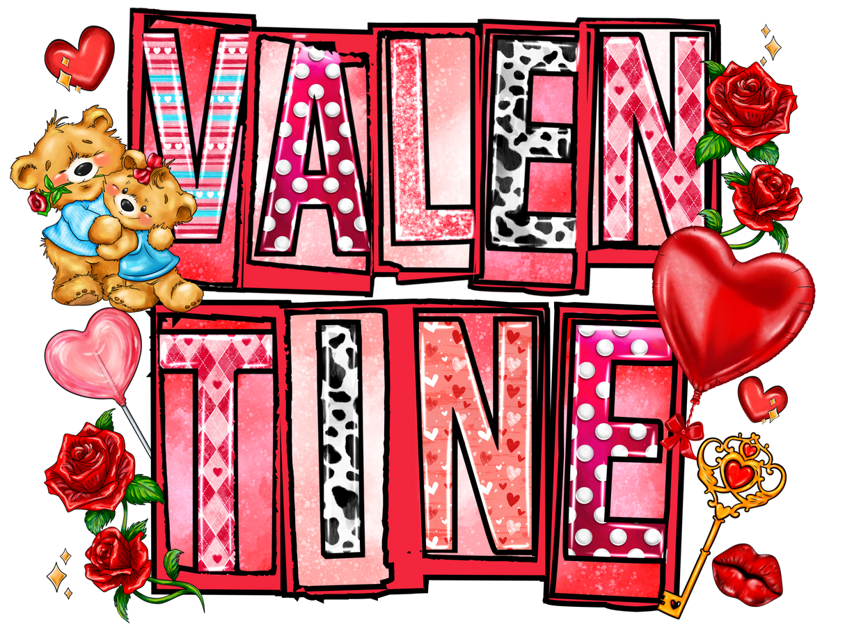 "Valentine" DTF TRANSFER