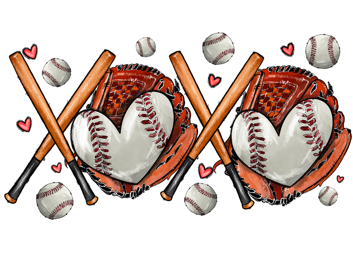 "XOXO Baseball" DTF TRANSFER