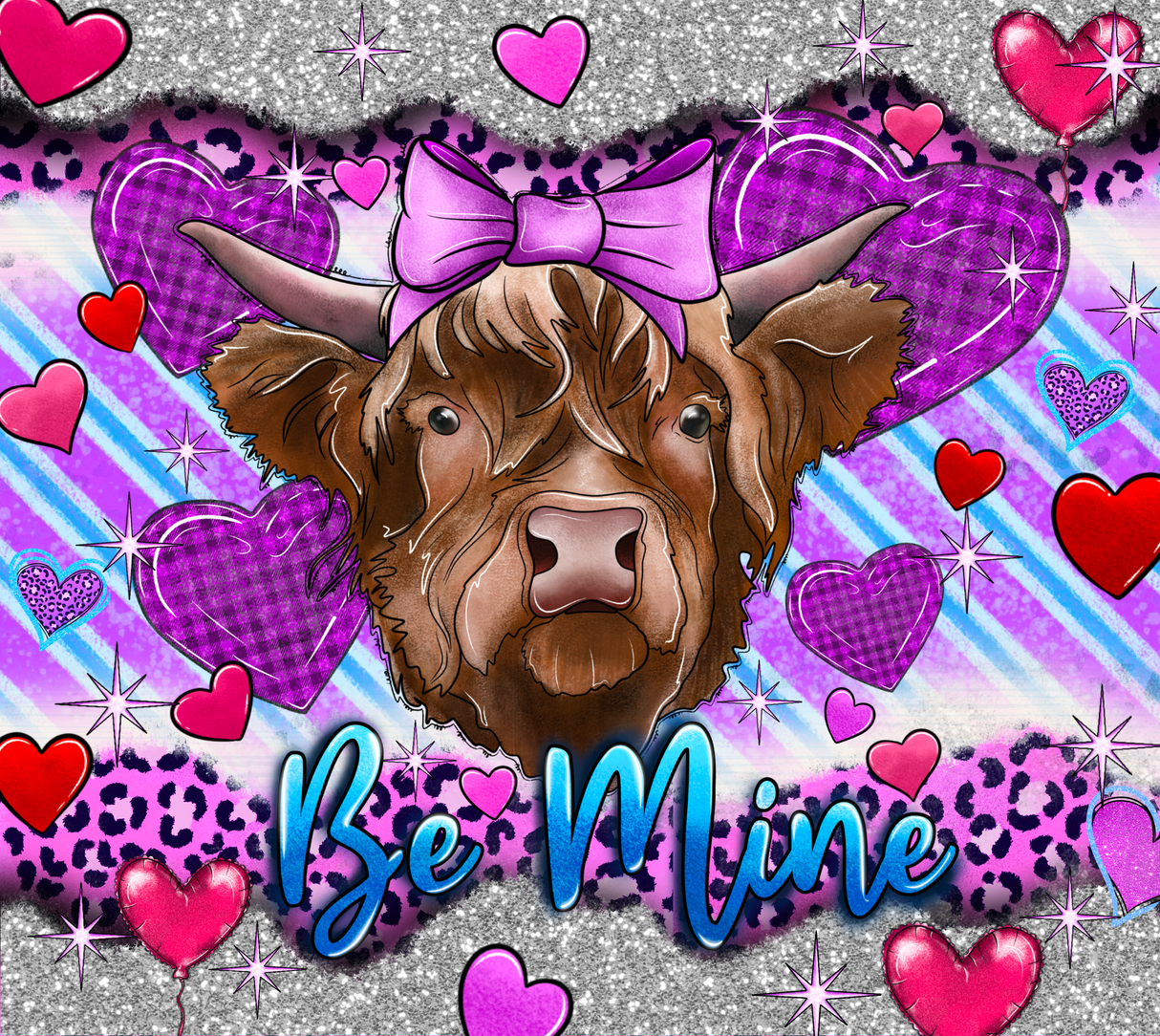 "Be Mine Cow" DTF TRANSFER