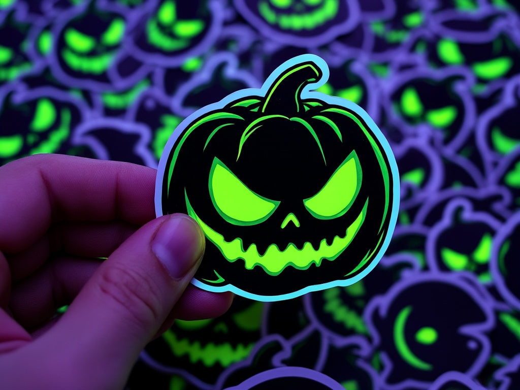 Glow in the Dark Stickers - Stand Out Day and Night!